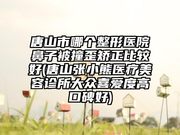 唐山市哪个整形医院鼻子被撞歪矫正比较好(唐山张小熊医疗美容诊所大众喜爱度高口碑好)