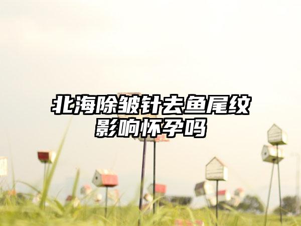 北海除皱针去鱼尾纹影响怀孕吗